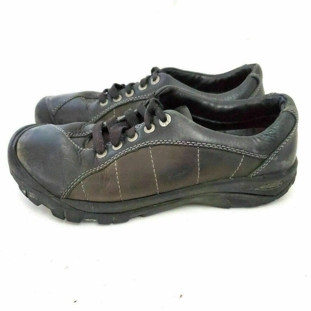 Keen Presidio Womens Athletic Y2K Oxford Lace Up Shoes‎ Size 8 Leather Chunky